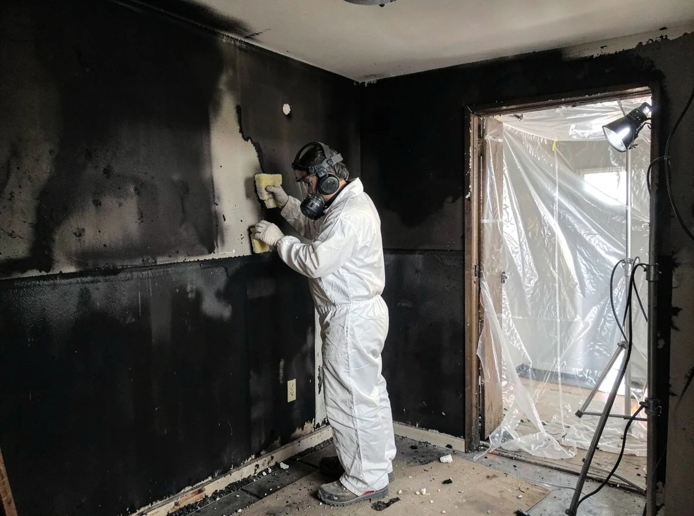Fire Damage Restoration company in Prescott, MI